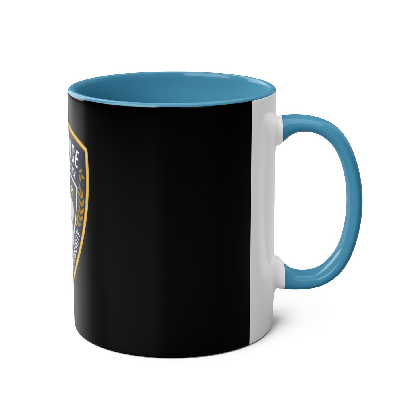 Miko Police Roleplaying Community Two-Tone Coffee Mug - 11oz